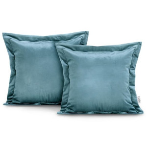 Amelia Home Poszewki 45x45 Ah Velvet Blue Side 45x45*2