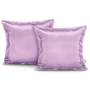 Amelia Home Poszewki 45x45 Ah Velvet Pink Side 45x45*2