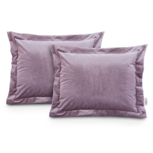 Ameliahome Poduszkivelvet Mauve Side 50x70*2
