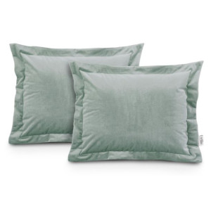 Ameliahome Poduszkivelvet Mint Side 50x70*2