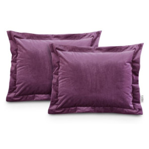 Ameliahome Poduszkivelvet Plum Side 50x70*2