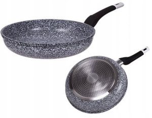 Patelnia 18cm Marmurowo-ceramiczna Indukcja