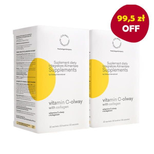 Zestaw - 2 x Witamina C-olway z kolagenem