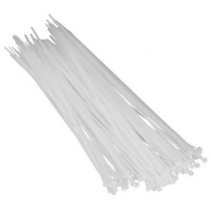 Opaski Zacisk.biale 4,8 X370mm (100szt) Dedra 11b48372