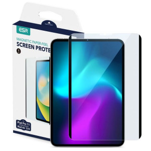Folia OCHRONNA ESR PAPER FEEL MAGNETIC IPAD AIR 4/5/PRO 11 MATTE bezbarwny