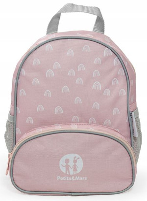 Petite&Mars Plecaczek Backie Rainbow Pink