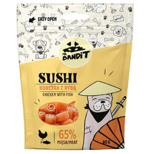 Mr. Bandit Sushi Chicken & Fish 80g