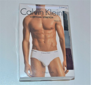 Bawełniane bokserki męskie Calvin Klein 2PAK M