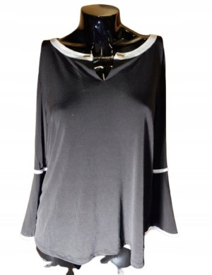 Czarna elegancka bluzka damka Calvin Klein M