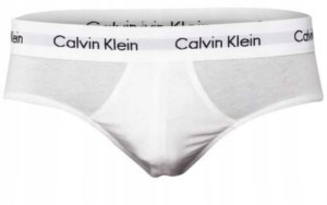 Majtki męskie 2 PAK z logiem Calvin Klein S