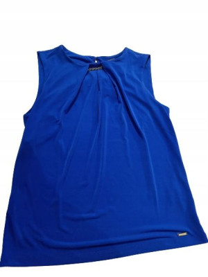 Elegancka niebieska bluzka damska Calvin Klein S