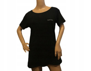 Bruno Banani czarny bawełniany t-shirt damski M
