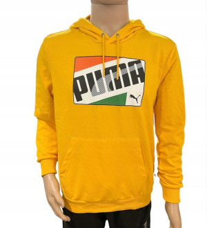 PUMA męska bawełniana bluza z kapturem logo M