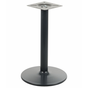 Podstawa noga stolika stołu NY-B006/72 - ∅ 57 cm, czarny