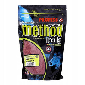 PROFESS Zanęta METHOD + Pellet - OCHOTKA - KONOPIE
