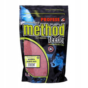 PROFESS Zanęta METHOD + Pellet - MORWA - ROBIN RED