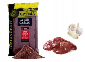 Profess Zanęta Optima 1kg - Wątroba & Czosnek