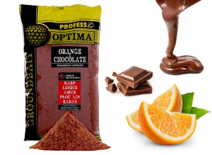 Profess - Zanęta Optima 1kg - Pomarańcza-czekolada