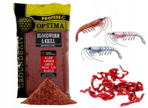 Profess - Zanęta - Optima - 1kg - Ochotka - Kryl