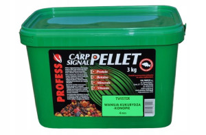 PROFESS Pellet - WANILIA-KUKUR.-KONOPIE - 4mm/3kg