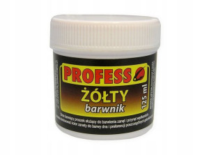 PROFESS Barwnik w proszku do kulki - ŻÓŁTY - 125ml