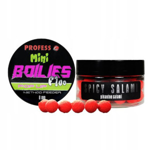 Profess Kulki Pop-up Fluo - Pikantne Salami - 8mm