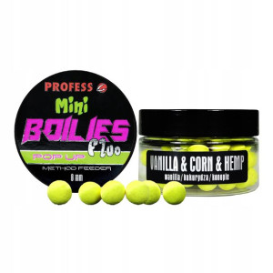 Profess Kulki Pop-up Fluo - Wanilia-kuku-konop 8mm