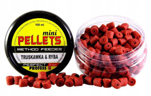 Profess Mini Pellet Method - Truskawka-ryba - 8mm