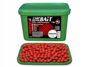 PROFESS - Kulki Proteinowe - TRUSKAWKA - 16mm/3kg