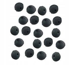Gumowy Koralik zderzakowy Jaxon - 6mm / 20szt