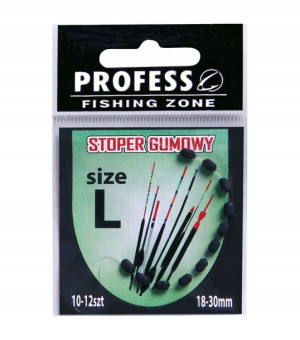 PROFESS - Stopery Gumowe - rozmiar - L - 2szt.