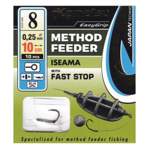 Haczyki KAMATSU Method Feeder ISEAMA - STOPER nr 8