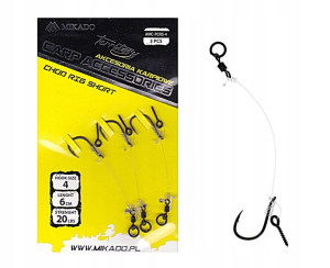 PRZYPON Karpiowy CHOD RIG SHORT - 6cm/20lbs - nr4