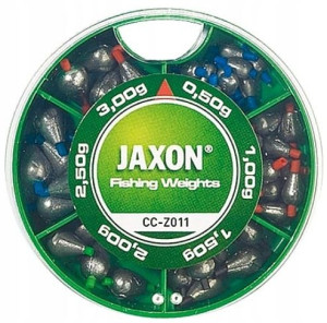 CIĘŻAREK przelotowy ŁEZKA zestaw JAXON _CC-Z011