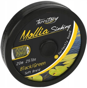 Plecionka PRZYPONOWA – 20m/35lbs - Zielon – MIKADO