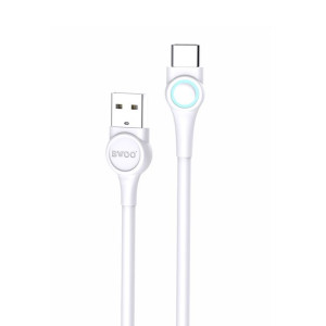 BWOO kabel X213C USB - USB-C 2,4A 1,0m biały