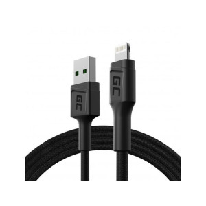 Green Cell PowerStream-Kabel Przewód USB-A Lightning 120cm szybkie ładowan.