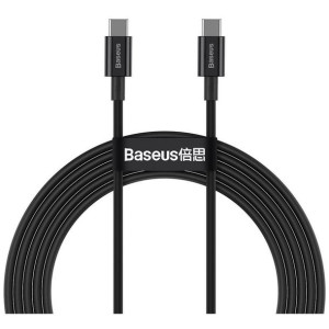 Baseus Superior Series-Kabel połączeniowy USB-C do USB-C PD 100W 2m czarny