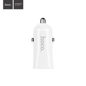 Hoco ładowarka samochodowa ELITE 2 x USB 2,4A Z12 biały
