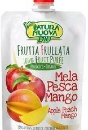 Przecier Jabłkowy Z Mango I Brzoskwinią Bio 100 G - Natura Nuova