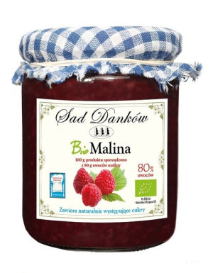 Malina 80% Bio 260 G - Sad Danków