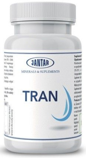 Tran 90 Kapsułek - Jantar