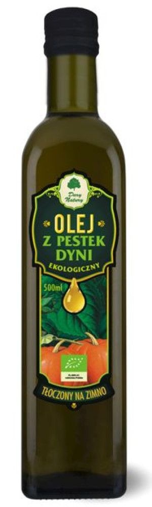 Olej Z Pestek Dyni Bio 500 Ml - Dary Natury