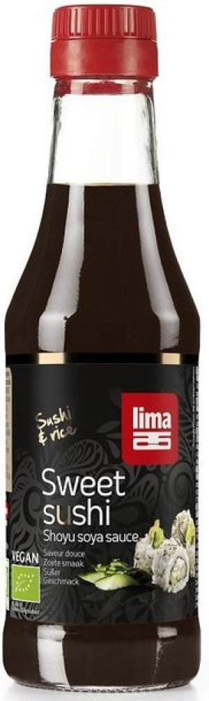 Sos Sojowy Shoyu Słodki Do Sushi Bio 250 Ml - Lima
