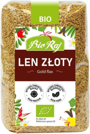 Len Złoty Bio 400 G - Bio Raj