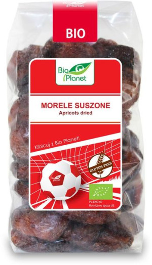 Morele Suszone Bezglutenowe Bio 400 G - Bio Planet Edycja Limitowana