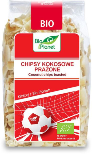 Chipsy Kokosowe Prażone Bio 150 G - Bio Planet Edycja Limitowana