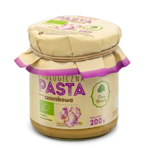 Pasta Czosnkowa Bio 200 G - Dary Natury