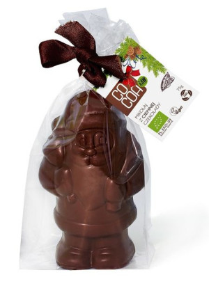 Mikołaj Z Ciemnej Czekolady Bio 75 G - Cocoa (produkt Sezonowy)