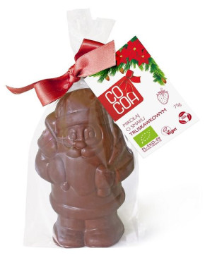 Mikołaj O Smaku Truskawkowym Bio 75 G - Cocoa (produkt Sezonowy)